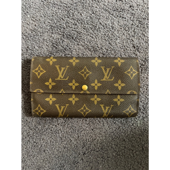 Louis Vuitton Long Credit Card Sarah Wallet - Picture 1 of 8